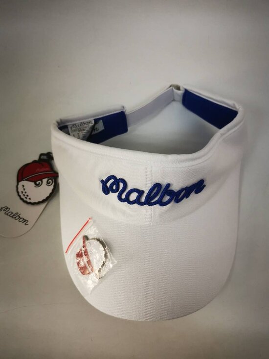 Malbon Golf Hats Outdoor Casual Sports Sun Caps White